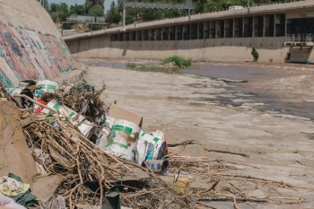 Providencia invita a sus vecinos a limpiar la ribera del Rio Mapocho