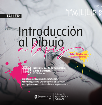 Taller Introducción al dibujo a lápiz
