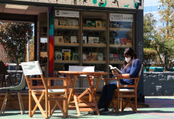 Se encuentra operativo el módulo "Biblioteca en tu plaza" de Parque Balmaceda