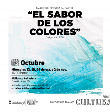 Taller de pintura al pastel “El sabor de los colores”