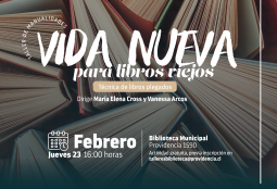 Taller de manualidades “Vida nueva para libros viejos”