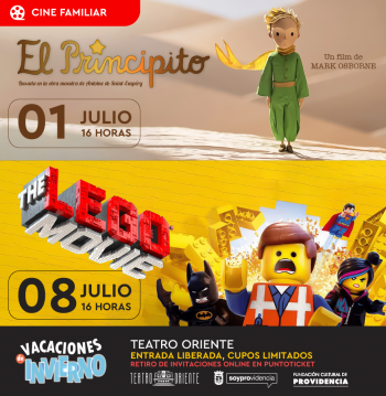 Cine Familiar Película Lego