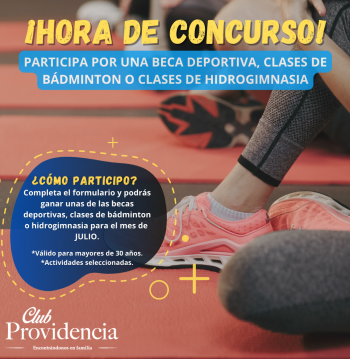 Becas deportivas +30