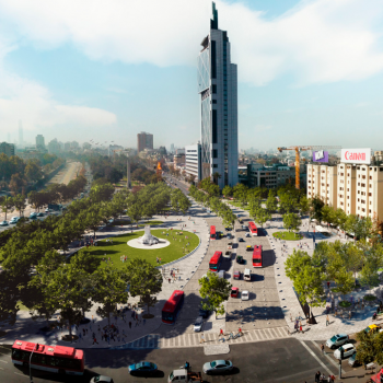 Acuerdo transversal: Se mantiene óvalo de Plaza Baquedano y se aumenta a 13.000 mts2 de parque para Providencia