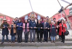 Vecinos participaron de la inauguración de Emporio Montecarmelo: Artesanías del Ñuble