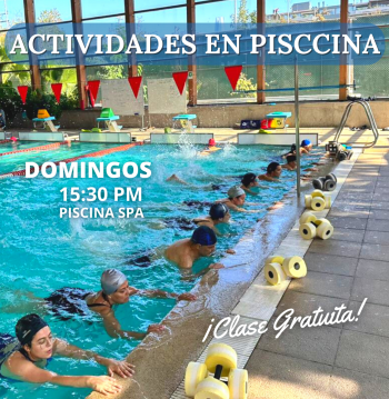 Actividades gratuitas en Piscina