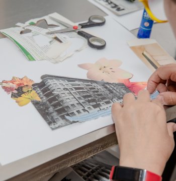 Taller "Autorretrato en collage", con María Loreto Hernández