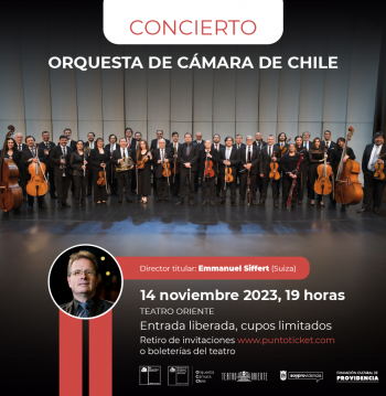 Concierto Orquesta de Cámara de Chile