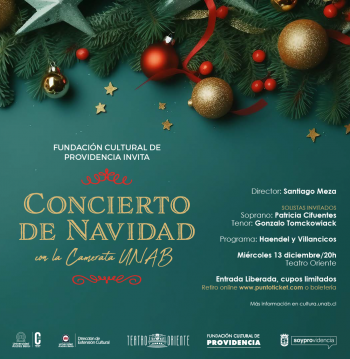 Concierto de Navidad Camerata UNAB