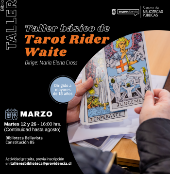 Taller básico de Tarot Rider Waite