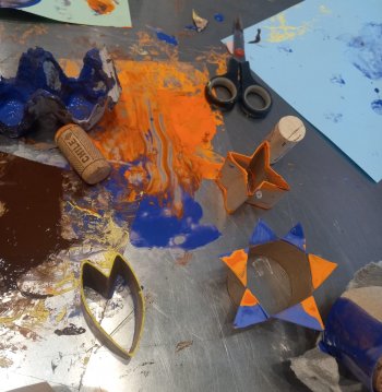 Taller “Pintando a ojos cerrados”