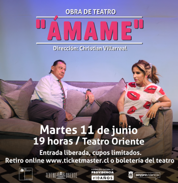 Obra de teatro Ámame