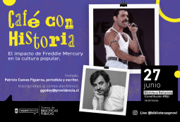 Café con Historia: Descubre el legado de Freddie Mercury en una imperdible charla