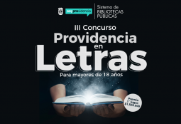 Participa por $1.500.000 en el concurso literario "Providencia en Letras"