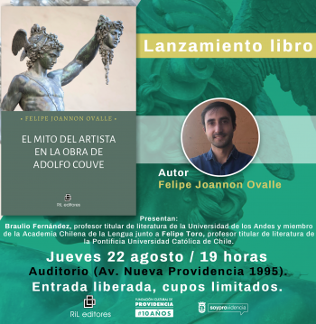 Lanzamiento libro "El mito del artista en la obra de Adolfo Couve"
