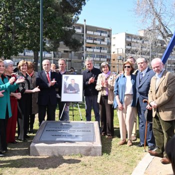 Providencia inaugura plaza en homenaje al ex Presidente Patricio Aylwin Azócar