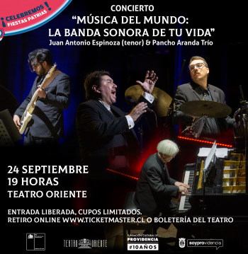 Concierto "Música del Mundo: La banda sonora de tu vida"