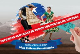 Fiesta Criolla: Entrega de entradas