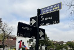 Informamos la deshabilitación del cruce de Mariátegui con Los Leones