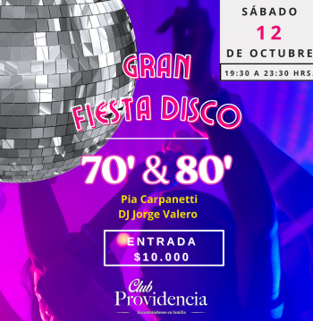 Disco party 70 y 80