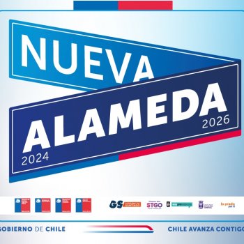 Atención con desvíos de tránsito por inicio de obras de Nueva Alameda Providencia