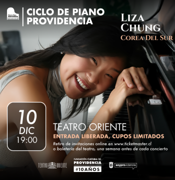 Ciclo de Piano Providencia: Liza Chung