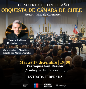 Concierto de fin de año Orquesta de Cámara de Chile