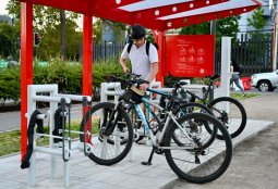 Línea Cero: Junto a Metro inauguramos nuevos estacionamientos gratuitos para bicicletas