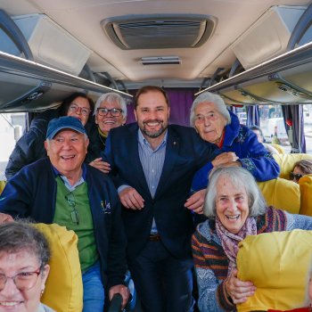 Despedimos al primer grupo que viaja gracias al programa Turismo +60