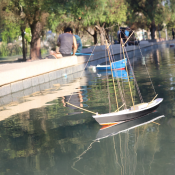 Vuelve el modelismo naval al Parque Bustamante tras 12 años de ausencia