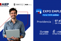 Con más de 1.500 puestos de trabajo se realizará expo empleos online AIEP Providencia 2025