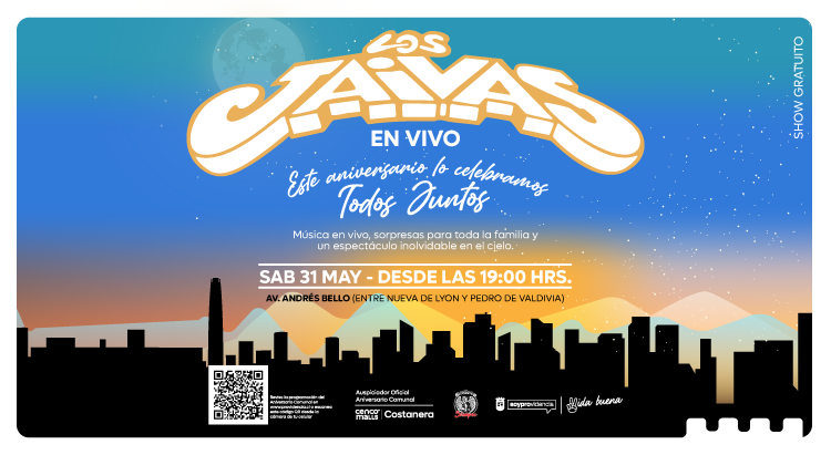 Al ritmo de “Los Jaivas” Providencia celebra su aniversario