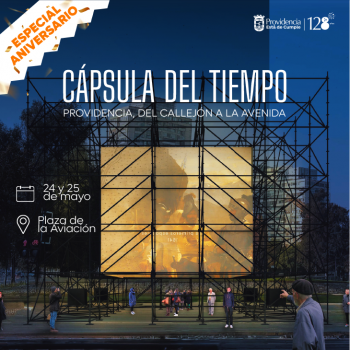Vive el día de los Patrimonios con la Cápsula del tiempo: una experiencia inmersiva en la Plaza de la Aviación
