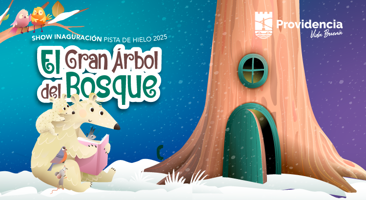 Show inaugural Pista de Hielo: El Gran Árbol del Bosque