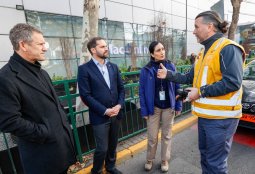 Municipalidad de Providencia y Carabineros refuerzan fiscalizaciones a taxis durante vacaciones de invierno