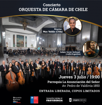 Concierto Orquesta de Cámara de Chile