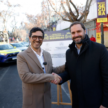 Providencia y Recoleta firman inédito acuerdo que mejora seguridad en Barrio Bellavista