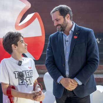 Alan, estudiante del Colegio Providencia, es el nuevo Niño Embajador de Teletón