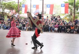 Más de 170 bailarines dieron vida a la XXX versión del Campeonato Comunal de Cueca Escolar