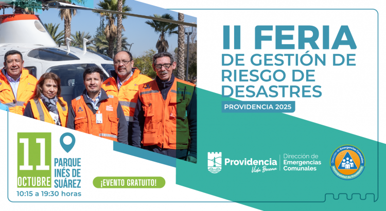 Participa en la II Feria de Gestión del Riesgo y Desastres
