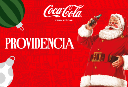 Caravana Navideña Coca-Cola Zero Azúcar llega a Providencia