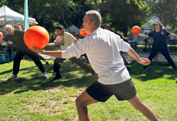 Vive la primera jornada masiva de Tai Chi al aire libre en Providencia