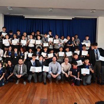 Providencia premió a sus estudiantes que destacaron en la 7° Olimpiadas de Matemáticas