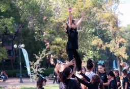 Vive el 1° Encuentro de Cheerleading en Providencia