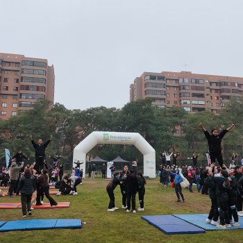 Más de 150 personas participaron en el 1° encuentro de Cheerleading en Providencia