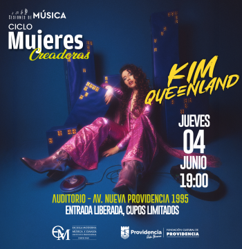 Sesiones de Música Ciclo de Mujeres Creadoras Kim Queenland