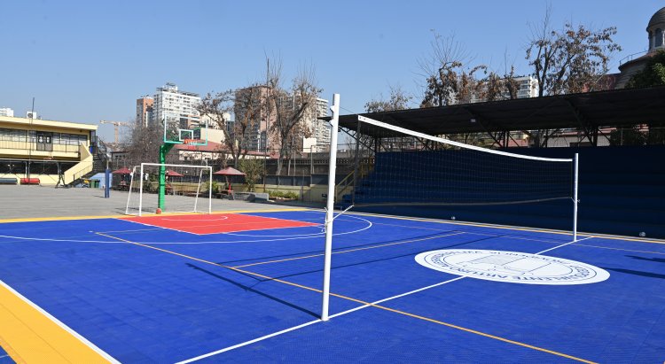 Obras de Invierno: Establecimientos de Providencia cuentan con nuevas instalaciones deportivas.