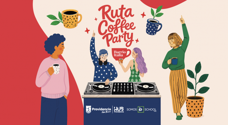 Coffee Party: Más de 20 locales de Barrio Italia ofrecerán promociones, música y distintas actividades