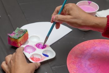 Taller Arte con acuarela: flor nacional de Chile
