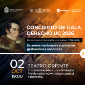 Concierto de Gala Derecho UC